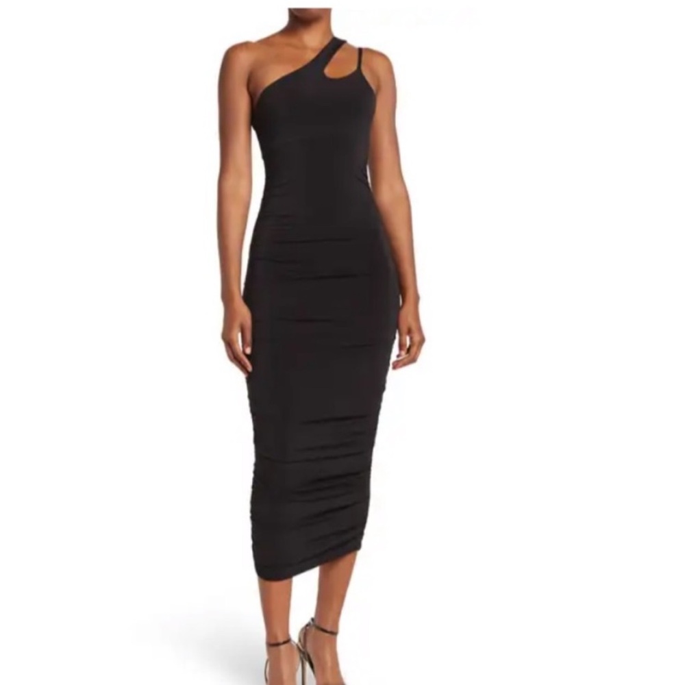The Fashion Poet Dress Burgandy